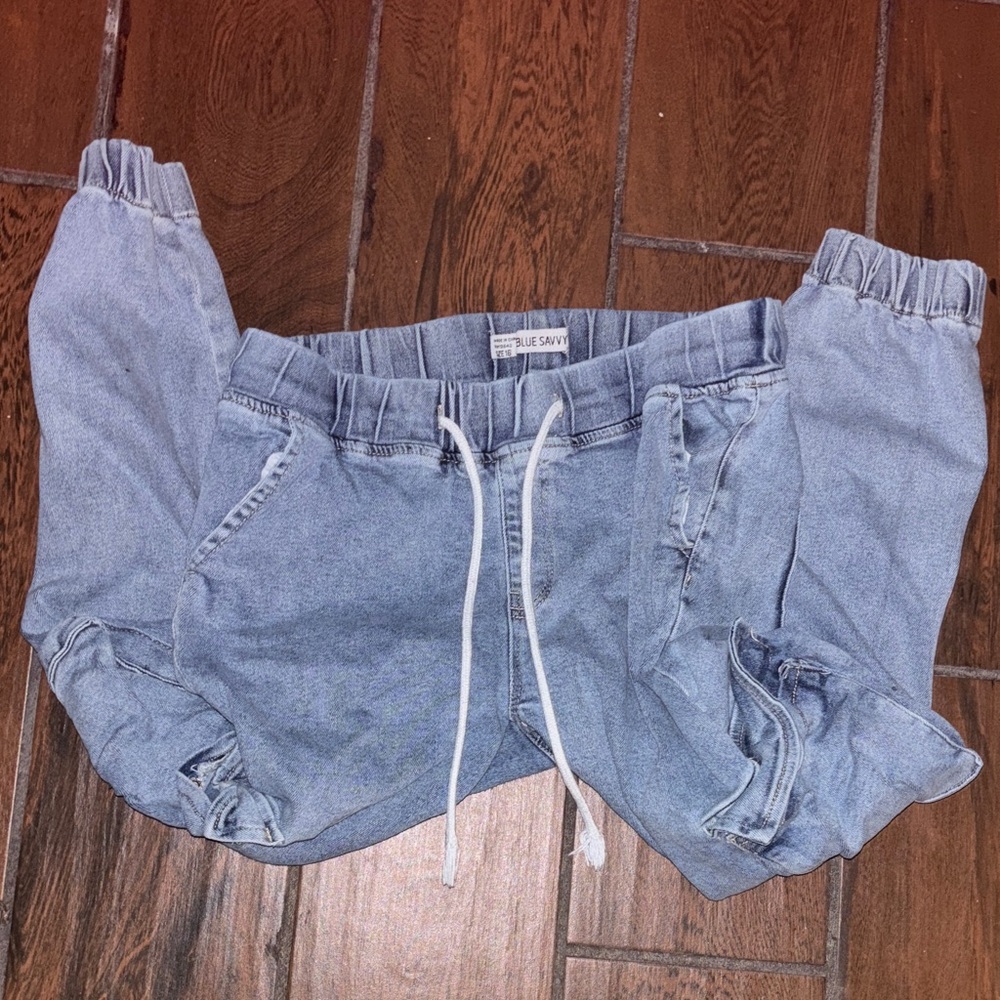 Kids Denim Joggers